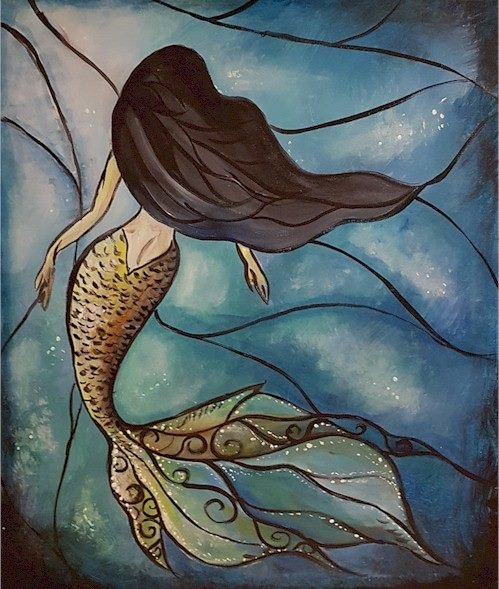 Mermaid Paint Party Join Us For This Beautiful Painting Class