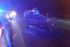 Driver crashes into RCMP vehicles