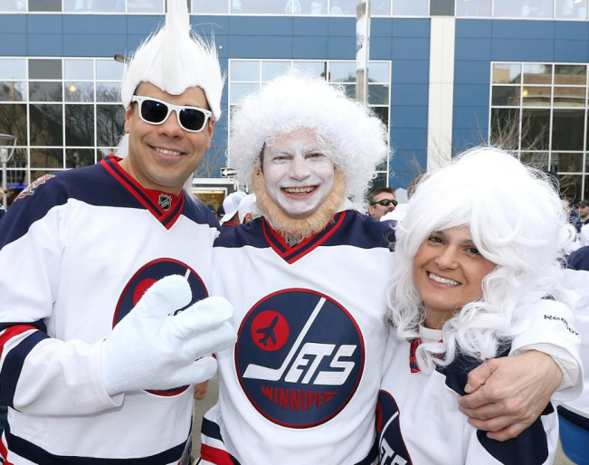 Tickets for the whiteout parties outside Winnipeg Jets playoff games go on sale on April 8