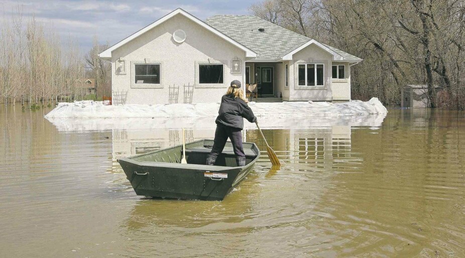 At-risk properties for spring flood in Winnipeg