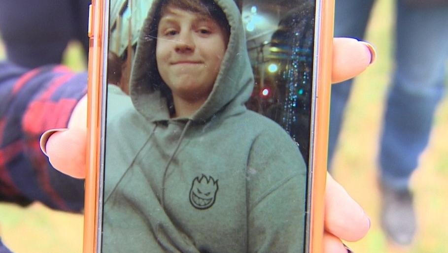 The family and friends of the boy who died last week got together on Tuesday