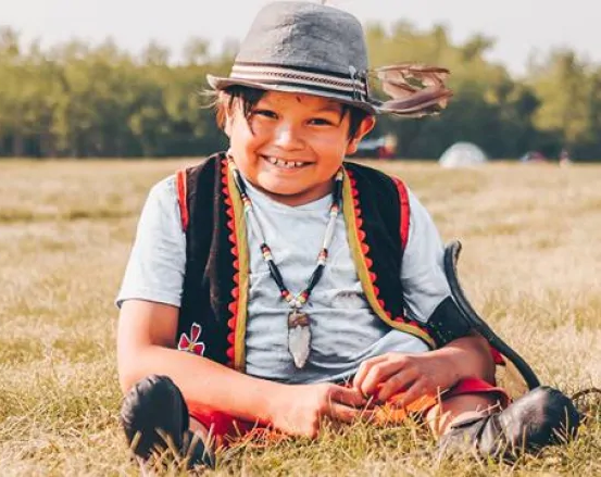 8-year-old powwow dancer boy touches the hearts of all people who see his performance