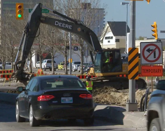 The active construction of roads in Winnipeg will continue in the fall