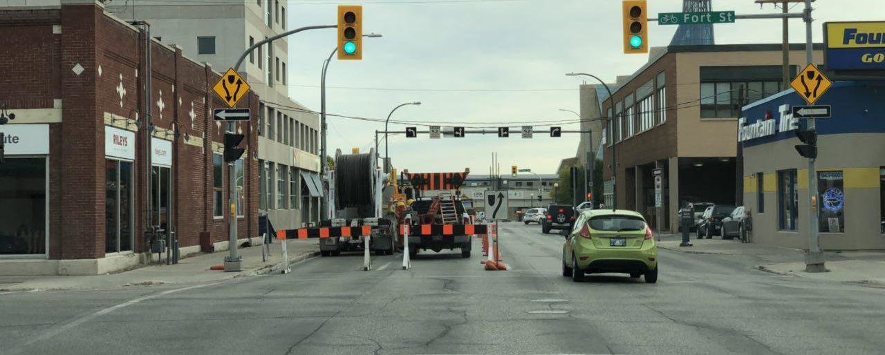 City road construction continues
