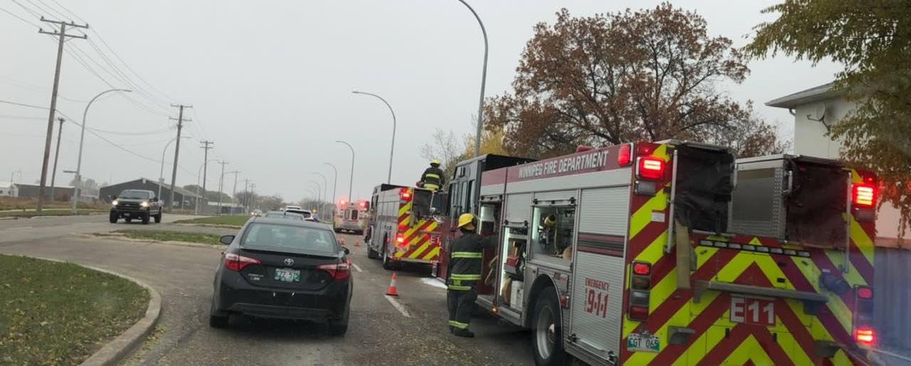 Accident on Taylor Avenue