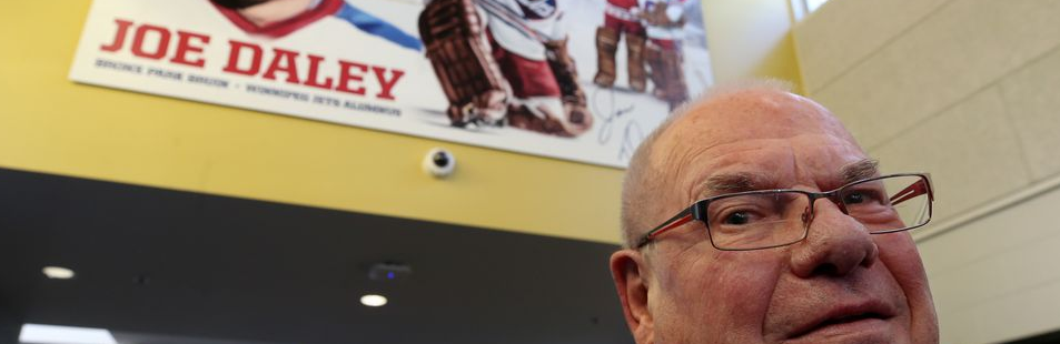 Joe Daley made an inspiring speech at the Bronx Park Community Centre