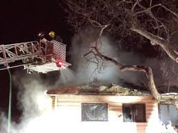 House fire on Aberdeen Avenue