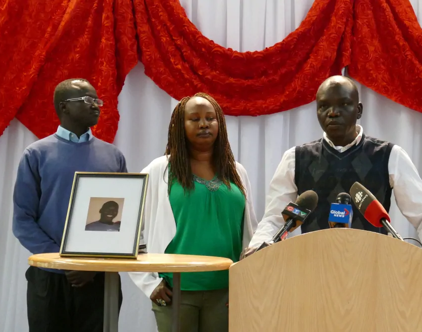 A man from Winnipeg's South Sudanese community was shot by police