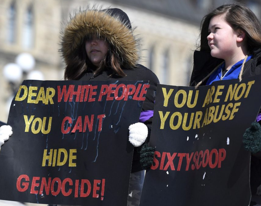 Métis Sixties Scoop Survivors came to Clarion Hotel & Suites to discuss the process of reconciliation