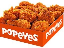 POPEYES chicken restaurant opening on Regent