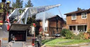 Multiple homes on fire