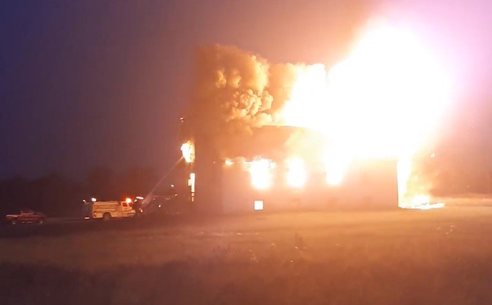 Roman Catholic Church burns to ground in Ebb and Flow First Nation