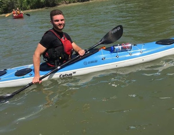 A teenager from Winnipeg finished his solo kayak trip around Lake W... A teenager from Winnipeg finished his solo kayak trip around Lake Winnipeg