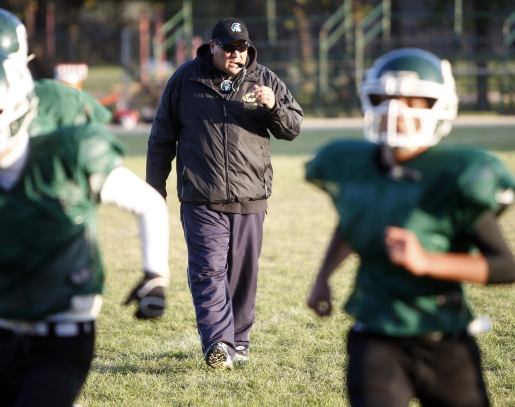 Winnipeg high school’s football team will hold the first home game... Winnipeg high school’s football team will hold the first home game in a foreign field because of an act of vandalism in its own stadium
