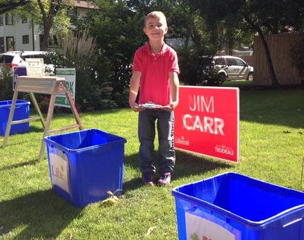 A boy from Winnipeg organized a vote for the mayor