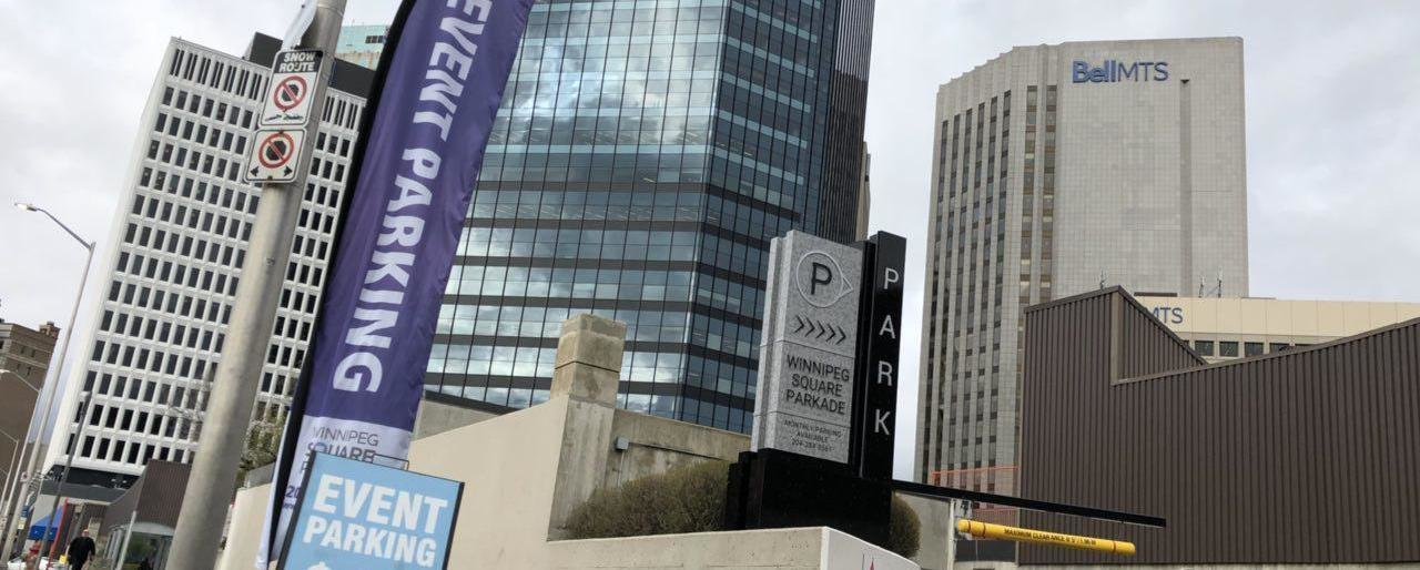 Event parking prices drop down