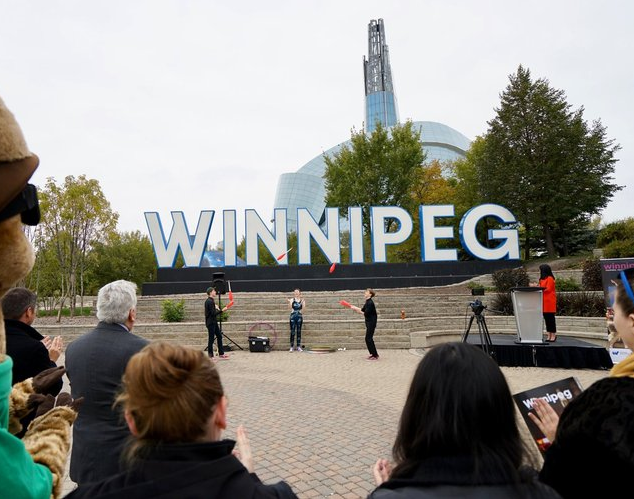 Winnipeg was awarded by the International Festivals and Events Asso... Winnipeg was awarded by the International Festivals and Events Association