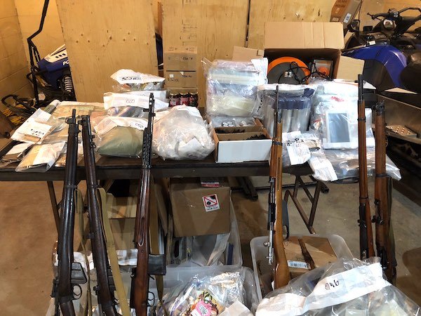 Drugs and guns bust 