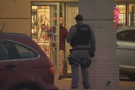 Armed standoff at Pembina Highway