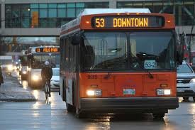 A man stabbed on the bus