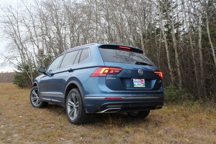 VW Tiguan the Canadian configuration