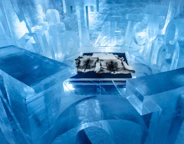 Winnipeg Couple is going to cut Ice Canadian Room for Icehotel Sweden