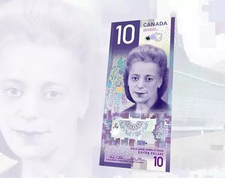 Canada’s new $10 banknote will appear on Monday