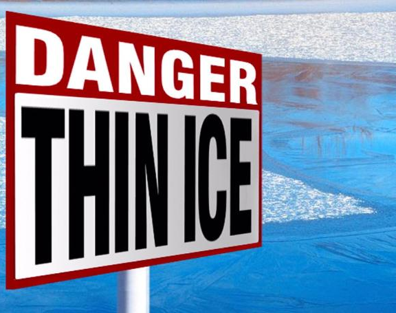 Winnipeg Police warn people about thin ice