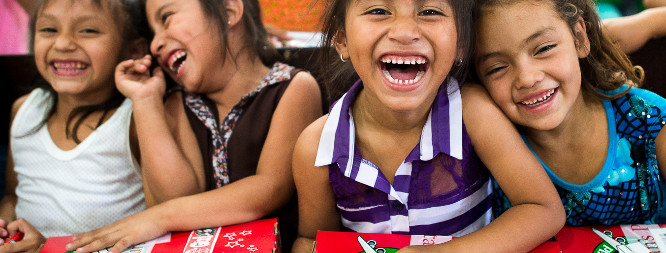 Operation Christmas Child has collected 2,369 boxes