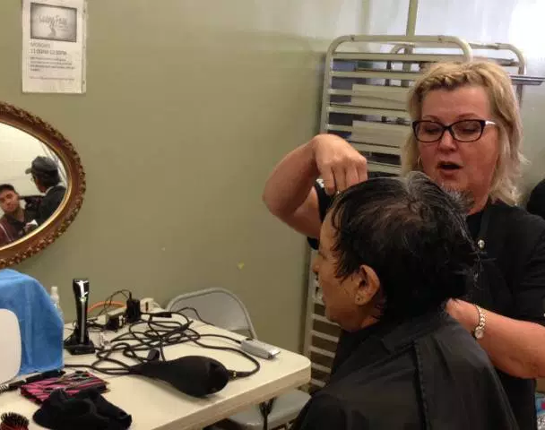 96 Manitobans got free haircuts during the weekend