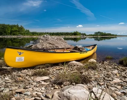  A woman from Winnipeg completes her canoe trip