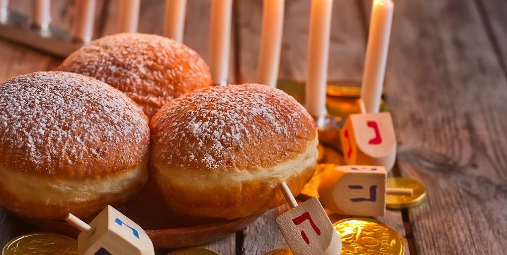 The Jewish community celebrated the first night of Hanukkah