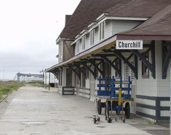 Churchill residents are happy to go shopping by train