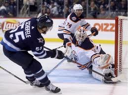 Winnipeg Jets beat the Edmonton Oilers