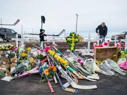 Humboldt Broncos memorial