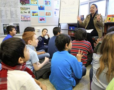 The festive mood has already come to Strathcona School- children re... The festive mood has already come to Strathcona School- children receive gifts