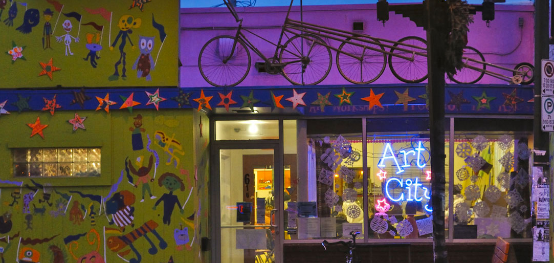 Archival material was stolen from Art City on Christmas