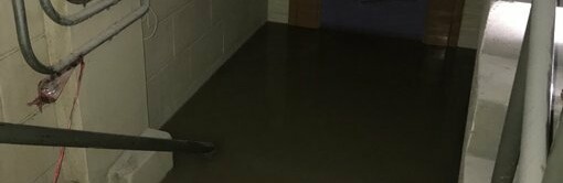 Downtown outage is a result of a parkade flood