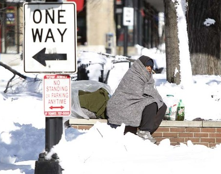 A teen from Moosehorn collected lots of socks for homeless people
