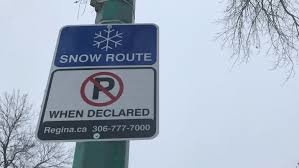Snow route parking ban in effect starting Wednesday
