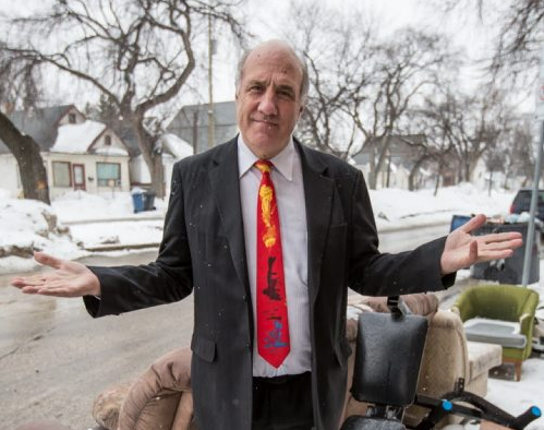 Winnipeg General Byng School welcomes the first bench created from recycled plastic bags