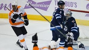 Winnipeg Jets lose to Philadelphia Flyers