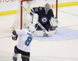 Winnipeg Jets lost to San Jose Sharks