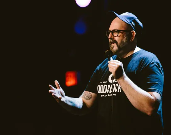 A Winnipeg stand up comedian is in the hospital