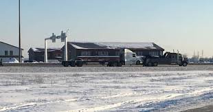 Semi trailer crash on McPhillips Street