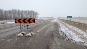 Manitoba highways closed due to weather conditions