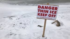 Thin ice warning in Winnipeg