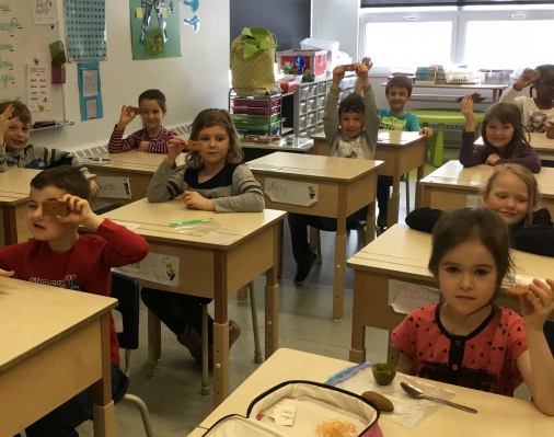 2D stickers provide 3D fun for St. Boniface students