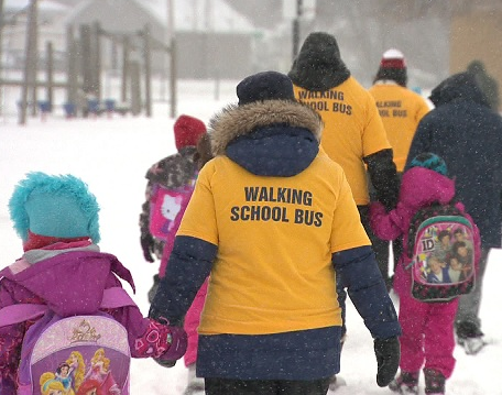 Walking School Bus program needs permanent funding