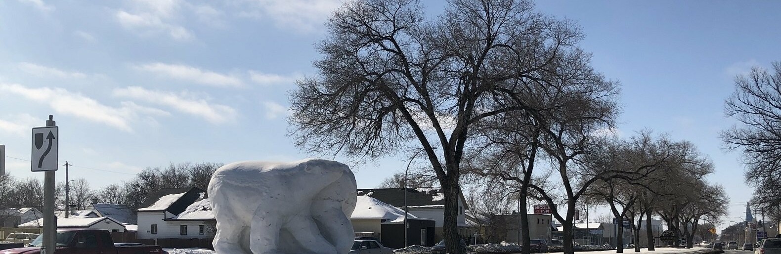 Winnipeg's snow sculptures